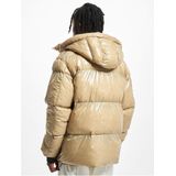 DEF - Shiny Pufferjacket - Beige - 100% Polyester