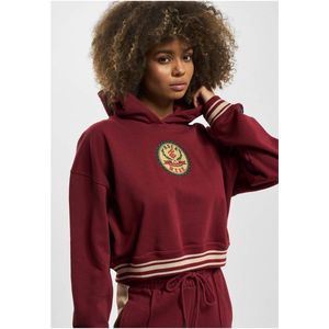 Rocawear - Kansas Crop Hoodie - Bordeaux rood