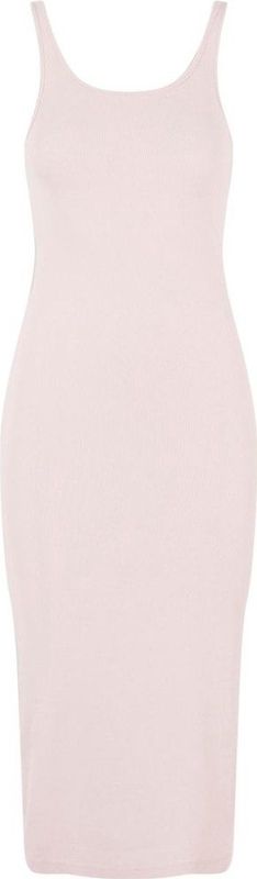 Cocktailjurk - Effen - Katoen - 3/4 Lengte - Mouwloos