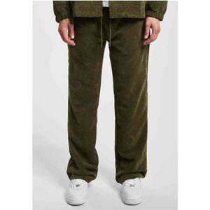 DEF - Cord Joggingbroek - Olive - Corduroy