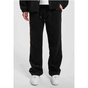 DEF - Cord Heren joggingbroek - Zwart