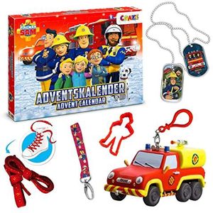 CRAZE Adventskalender brandweerman Sam 2022 kerstkalender brandweer speelgoed voor kinderen 24690