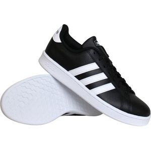 adidas Grand Court Heren Sneakers - Core Black/Ftwr White/Ftwr White - Maat 46