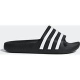 Adidas adillete aqua badslipper junior in de kleur zwart.