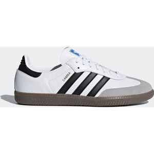 adidas - Samba OG - Sneakers - Cloud White - Core Black - Leer