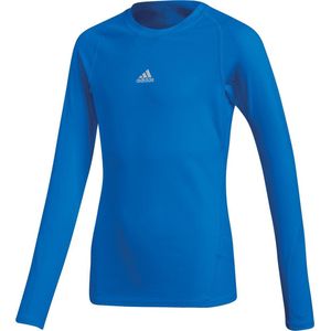 Adidas Alphaskin Shirt Lange Mouw Kinderen - Royal