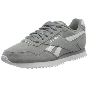 Reebok Royal Glide Ripple Clip Herensneakers, Grijs (Flint Grey) Wit, 34.5 EU