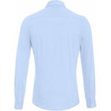 Pure Functional Jersey shirt lichtblauw, Gestreept