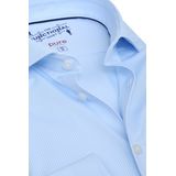Pure Functional Jersey shirt lichtblauw, Gestreept