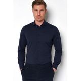 Pure Functional Jersey shirt marine, Effen