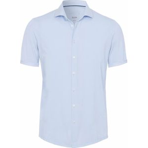 Pure Shirts - Overhemd - Lichtblauw - Korte Mouw - Functional Fit