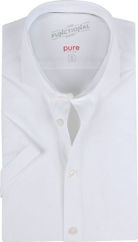Pure Functional Jersey shirt wit, Effen