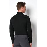 Pure Overhemd Lange Mouw - Zwart