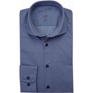 Pure Functional Hemd Blauw