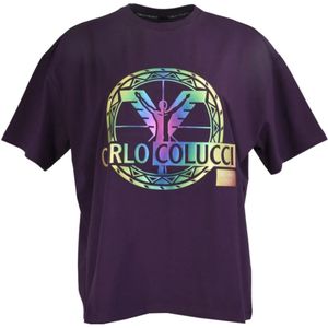 Carlo Colucci, Dames, Tops, Paars, Maat: M