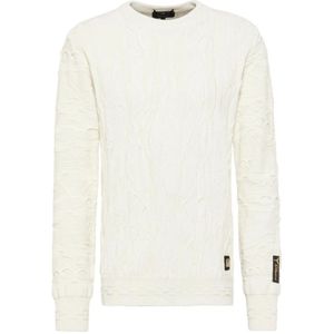 Carlo Colucci - Edizione Constantini - Gebreide Trui - Wit - Heren
