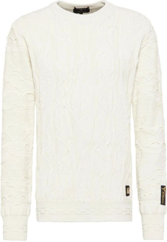 Carlo Colucci - Edizione Constantini - Gebreide Trui - Wit - Heren