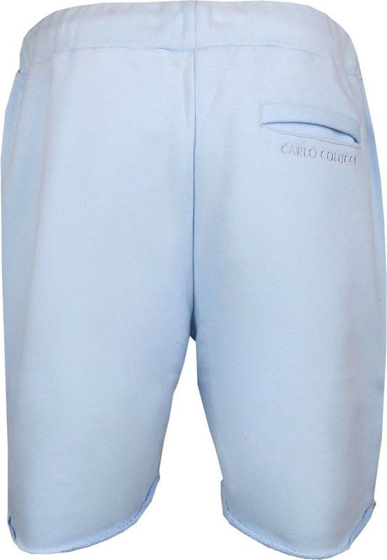 Carlo Colucci - C3609-16 - Korte Broeken - Blauw - 100% Katoen