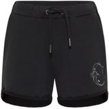 Carlo Colucci - De Amicis - Korte Broeken - Zwart - Dames - Katoen