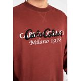 Carlo Colucci 4 79 Sweater Heren Rood