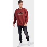 Carlo Colucci 4 79 Sweater Heren Rood