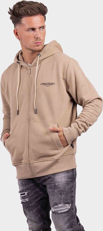 Carlo Colucci 9 Basic Vest Heren Beige