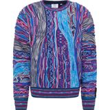 Carlo Colucci Pullover Multicolor Paars