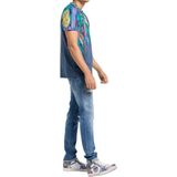 Carlo Colucci Heren T Shirt Blauw1