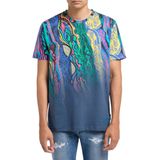 Carlo Colucci Heren T Shirt Blauw1