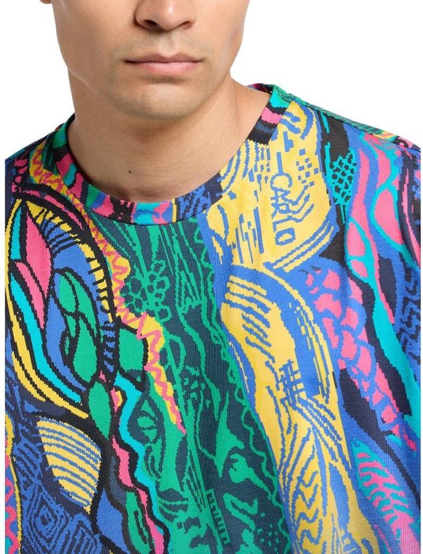 Carlo Colucci Heren T Shirt Blauw1