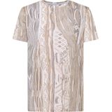 Carlo Colucci Heren T-Shirt Bruin 3 591