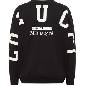 Carlo Colucci, Heren, Sweatshirts & Hoodies, Zwart, Maat: S