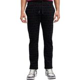 Broek - Di Stefano - Katoen - Zwart - Logoprint - Regular