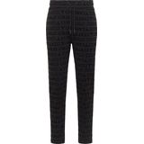 Broek - Di Stefano - Katoen - Zwart - Logoprint - Regular