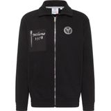 Carlo Colucci - Zip-Through Sweatshirt - Heren - Zwart