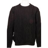Carlo Colucci - Knit Pullover C10006 - Zwart - Pullover