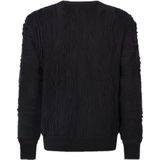 Carlo Colucci - Knit Pullover C10006 - Zwart - Pullover