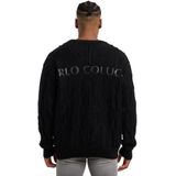 Carlo Colucci - Knit Pullover C10006 - Zwart - Pullover