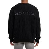 Carlo Colucci - Knit Pullover C10006 - Zwart - Pullover