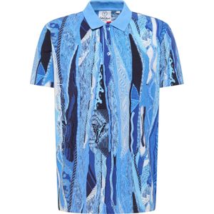 Carlo Colucci, Heren, Tops, Blauw, Maat: M