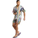 Carlo Colucci - Gebreid Overhemd - Veelkleurig - Heren