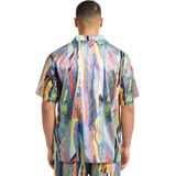 Carlo Colucci - Gebreid Overhemd - Veelkleurig - Heren