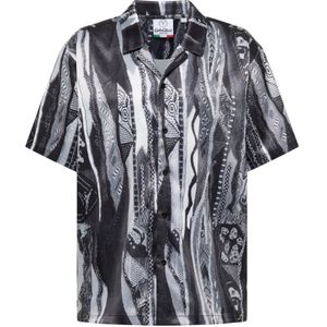 Carlo Colucci Heren Overshirt zwart C5081/211