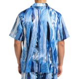 Carlo Colucci - C5081 - Overhemd - Gebreide Print - 97% Polyester/3% Elasthan