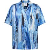 Carlo Colucci - C5081 - Overhemd - Gebreide Print - 97% Polyester/3% Elasthan