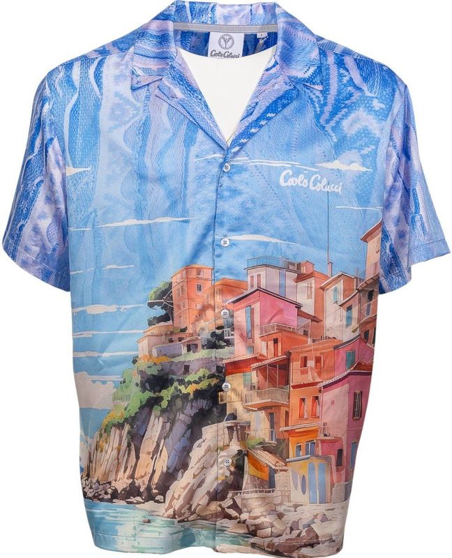 Casa Colucci - Oversized Shirt - Wit - Katoen