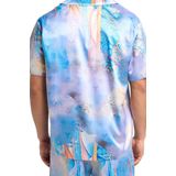 Carlo Colucci - Ornament Knit - Oversize Shirt - Blauw