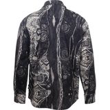 CARLO COLUCCI - Loose Fit Overhemdjack - Katoen - Met Labelstitching