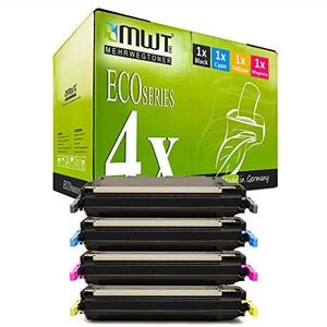 4x MWT compatibel Toner compatibel voor HP Color LaserJet 5500 5550 HDN DN N DTN vervangt C9730A-33A 645A