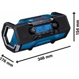 Bosch GPB 18V-2 SC Professional Werkplek Zwart, Blauw